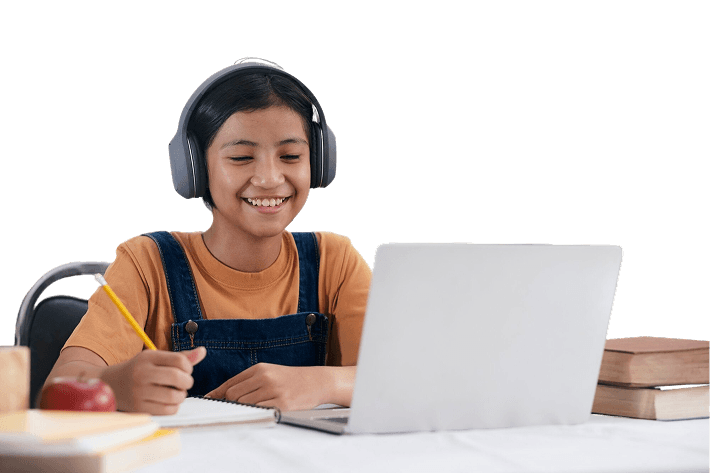 WeTuts Online Academy - Student and teacher in virtual classroom